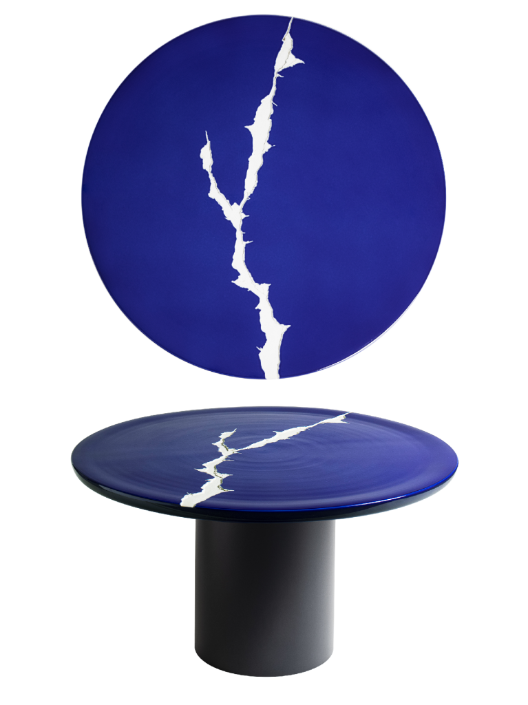 MTT - Art Furniture / Porcelain Table / Crack / 裂痕.艺术桌几 / 海沟款 Trench