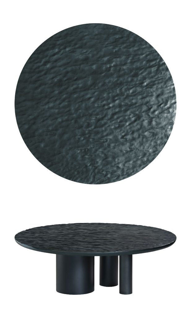 MTT - Art Furniture / Porcelain Table / Waves / 波浪.艺术桌几 / 深绿款 Deep Green